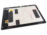 Pantalla completa Service Pack IPS LCD negra para tablet Huawei Mediapad T5 10.1" pulgadas, AGS2-W09 / AGS2-AL00